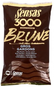 Sensas 3000 BRUNE 1 KG (Gros Gardons)