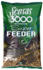 Sensas 3000 SUPER FEEDER 1 KG (Lake Black)